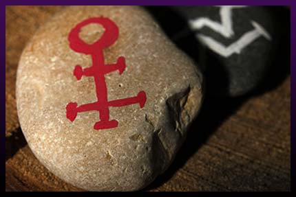 Runic love amulet Runic love amulet