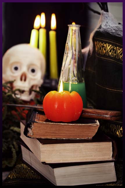 How to cast a spell online with candles