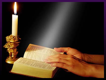 White magic candle spell