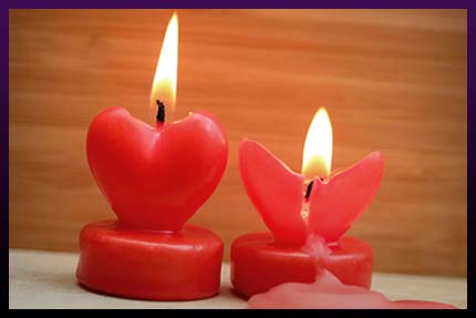 Love black magic candle Love black magic candle