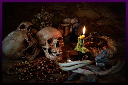 Break up spells with skull Break up spells with skull