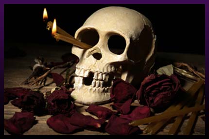Skull magic love spell